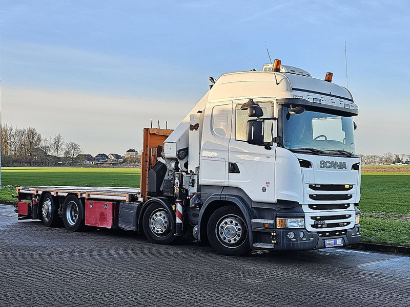 Scania R490 8x2*6 HMF6020 K6 - משאית צד נופל/ שטוחה, משאית מנוף: תמונה 5 Scania R490 8x2*6 HMF6020 K6 - משאית צד נופל/ שטוחה, משאית מנוף: תמונה 5