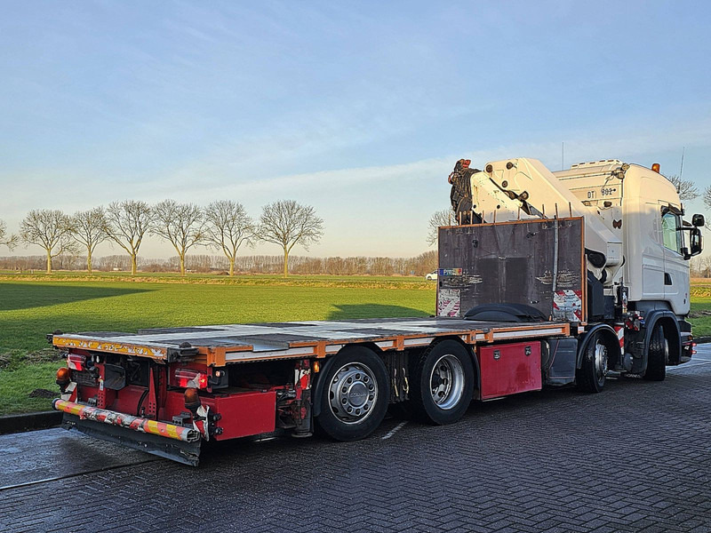 Scania R490 8x2*6 HMF6020 K6 - משאית צד נופל/ שטוחה, משאית מנוף: תמונה 3 Scania R490 8x2*6 HMF6020 K6 - משאית צד נופל/ שטוחה, משאית מנוף: תמונה 3