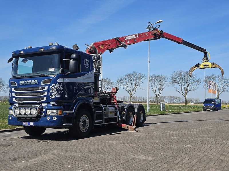 Scania R620 CRANE LOGLIFT 251S - יחידת טרקטור: תמונה 1 Scania R620 CRANE LOGLIFT 251S - יחידת טרקטור: תמונה 1