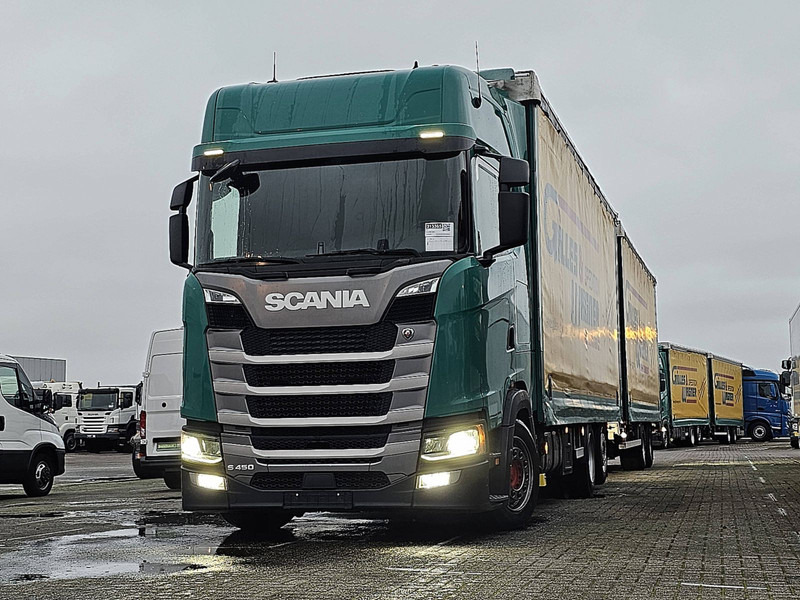 Scania S450 6X2*4 RET. FORKLIFTC - משאית וילונות צד: תמונה 1 Scania S450 6X2*4 RET. FORKLIFTC - משאית וילונות צד: תמונה 1