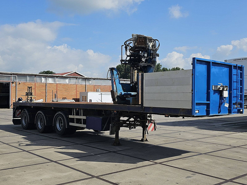 Vogelzang VO2-STG-15-30-STN Crane Kran Kraan - סמיטריילר צד נופל/ שטוח: תמונה 3 Vogelzang VO2-STG-15-30-STN Crane Kran Kraan - סמיטריילר צד נופל/ שטוח: תמונה 3