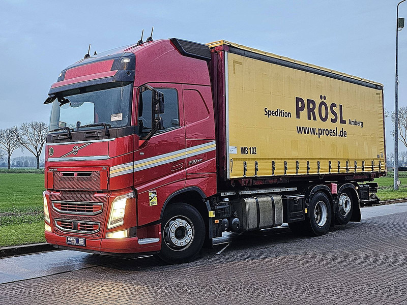 Volvo FH 500 xl - משאית וילונות צד: תמונה 2 Volvo FH 500 xl - משאית וילונות צד: תמונה 2