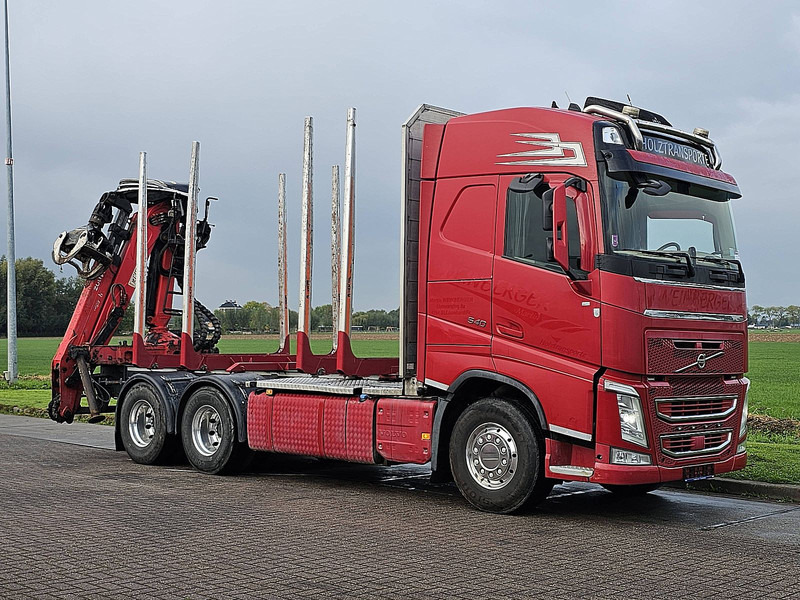 Volvo FH 540 - משאית עץ, משאית מנוף: תמונה 5 Volvo FH 540 - משאית עץ, משאית מנוף: תמונה 5