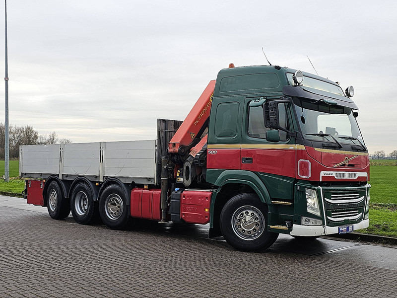 Volvo FM 500 8X2 PK33002 6X HYDR. - משאית צד נופל/ שטוחה, משאית מנוף: תמונה 5 Volvo FM 500 8X2 PK33002 6X HYDR. - משאית צד נופל/ שטוחה, משאית מנוף: תמונה 5