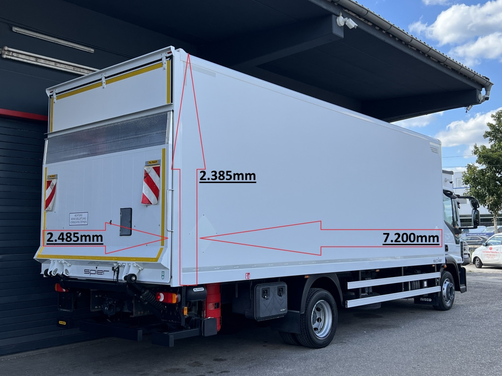 משאית תיבה Iveco EuroCargo ML120E25 Klima 7,2m Koff+LBW Orig27tkm: תמונה 11