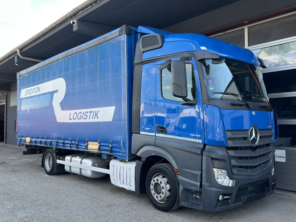 Mercedes-Benz Actros 1840 MEGA Jumbo Klima Reatarder ACC-Tempo - משאית וילונות צד: תמונה 1 Mercedes-Benz Actros 1840 MEGA Jumbo Klima Reatarder ACC-Tempo - משאית וילונות צד: תמונה 1