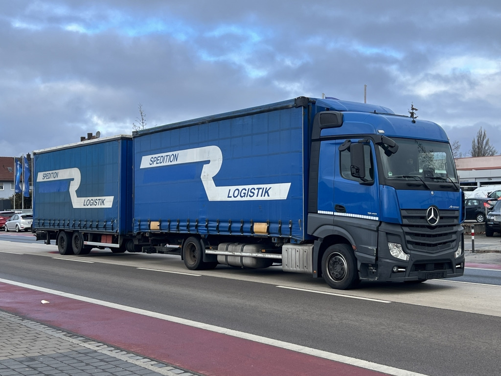 קרון נגרר עם וילונות צד Wecon AZ218LN Jumbo Tandem 7,6m P+P Luftfederung: תמונה 12