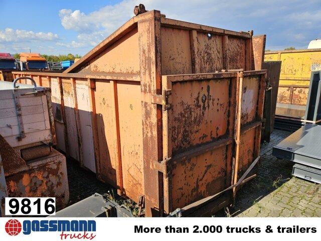 Abrollcontainer mit Flügeltür ca. 26m³ - מכולת גלגול: תמונה 1 Abrollcontainer mit Flügeltür ca. 26m³ - מכולת גלגול: תמונה 1