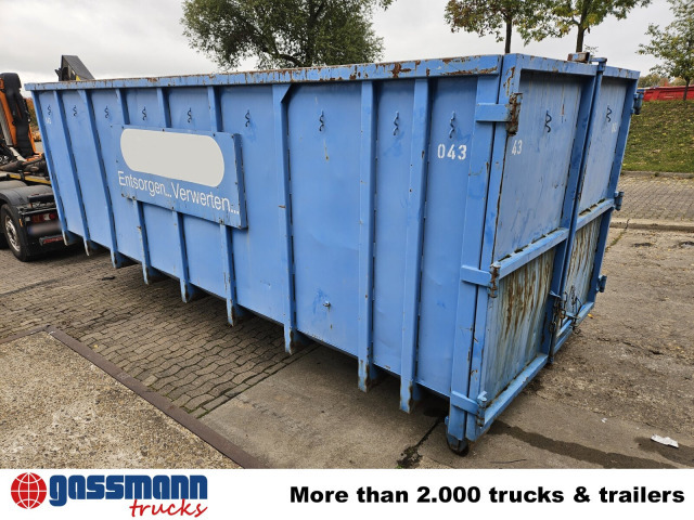 Abrollcontainer mit Flügeltür ca. 27m³ - מכולת גלגול: תמונה 4 Abrollcontainer mit Flügeltür ca. 27m³ - מכולת גלגול: תמונה 4