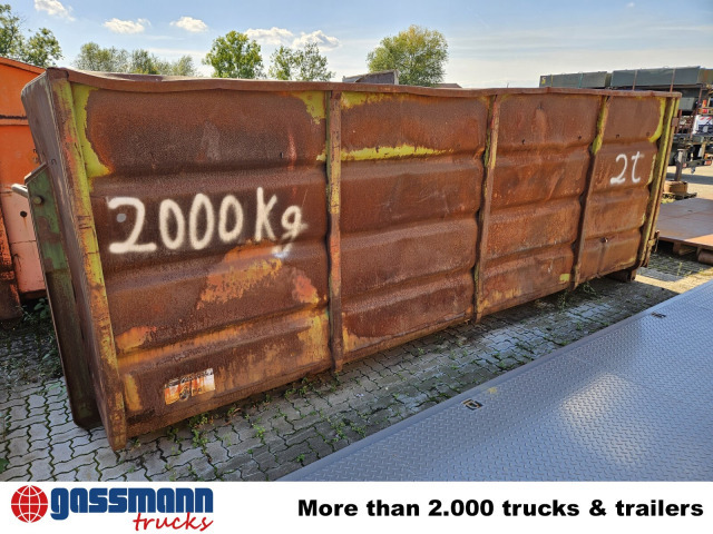 Abrollcontainer mit Flügeltür ca. 29m³ - מכולת גלגול: תמונה 2 Abrollcontainer mit Flügeltür ca. 29m³ - מכולת גלגול: תמונה 2