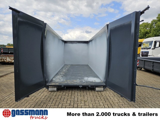 Abrollcontainer mit Flügeltür ca. 36m³, - מכולת גלגול: תמונה 3 Abrollcontainer mit Flügeltür ca. 36m³, - מכולת גלגול: תמונה 3