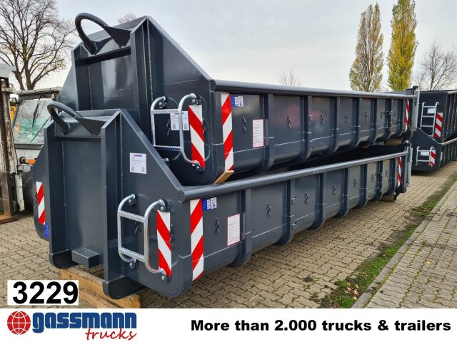 Abrollcontainer mit Klappe ca. 12m³, - מכולת גלגול: תמונה 1 Abrollcontainer mit Klappe ca. 12m³, - מכולת גלגול: תמונה 1