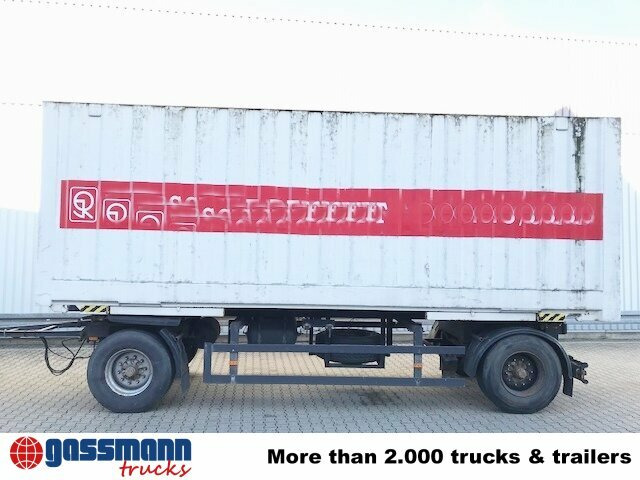 Brüggen Wechselbrücke Koffer - קרון נגרר מוביל מכולות/ החלפת גוף: תמונה 2 Brüggen Wechselbrücke Koffer - קרון נגרר מוביל מכולות/ החלפת גוף: תמונה 2