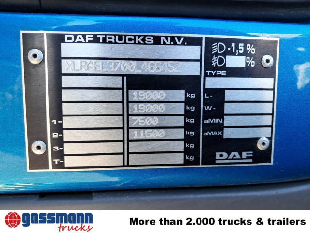 DAF LF 290 FA 4x2, Nebenantrieb, Navi, Abrollanlage - משאית הרמת וו: תמונה 4 DAF LF 290 FA 4x2, Nebenantrieb, Navi, Abrollanlage - משאית הרמת וו: תמונה 4