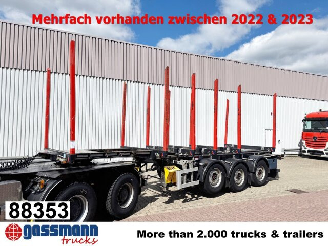 Doll LOGO H3L-14XL, Liftachse, Nachlauflenkachse, - סמיטריילר עץ: תמונה 1 Doll LOGO H3L-14XL, Liftachse, Nachlauflenkachse, - סמיטריילר עץ: תמונה 1