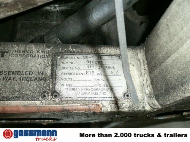 סמיטריילר עם קירור FRUEHAUF, FRANCE TC34CGN mit Aggregat Thermoking: תמונה 7