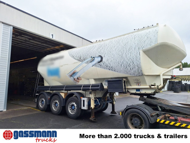 Feldbinder EUT 38.3-3, Liftachse, 3 Kammern, ca. 38.000l - סמיטריילר Silo: תמונה 2 Feldbinder EUT 38.3-3, Liftachse, 3 Kammern, ca. 38.000l - סמיטריילר Silo: תמונה 2