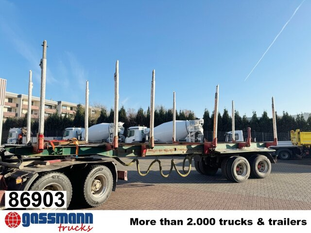GLOGGER GSV 34, Lenk-/Liftachse, ausziehbar - סמיטריילר עץ: תמונה 1 GLOGGER GSV 34, Lenk-/Liftachse, ausziehbar - סמיטריילר עץ: תמונה 1