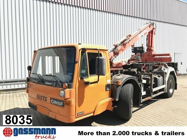 Ginaf GINC 3030 mit Heckkran Atlas AK 90.1 HDS - משאית מנוף: תמונה 1 Ginaf GINC 3030 mit Heckkran Atlas AK 90.1 HDS - משאית מנוף: תמונה 1