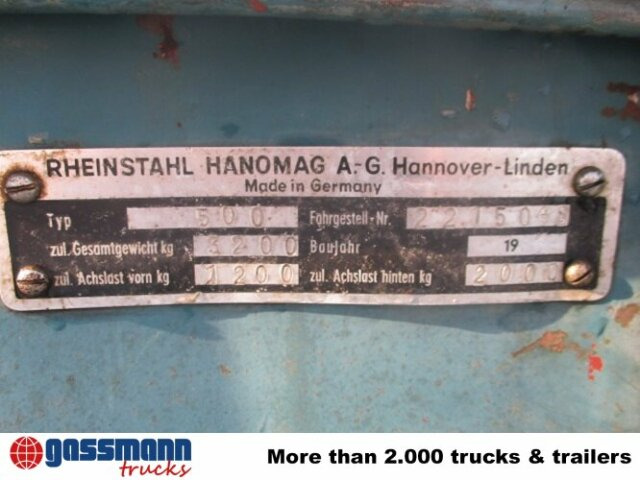 Hanomag Granit 500 - טרקטור חקלאי: תמונה 4 Hanomag Granit 500 - טרקטור חקלאי: תמונה 4