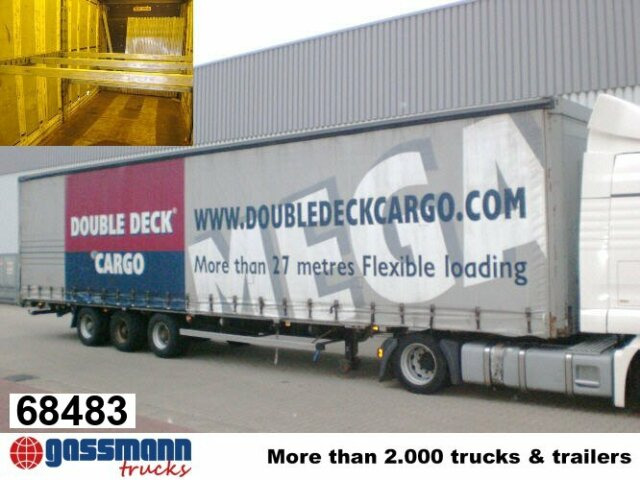 Hoffmann HSE, Jumbo, Mega - סמיטריילר עם וילונות צד: תמונה 1 Hoffmann HSE, Jumbo, Mega - סמיטריילר עם וילונות צד: תמונה 1