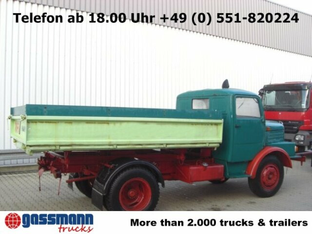 IFA H3A 4x2 - משאית צד נופל/ שטוחה: תמונה 2 IFA H3A 4x2 - משאית צד נופל/ שטוחה: תמונה 2