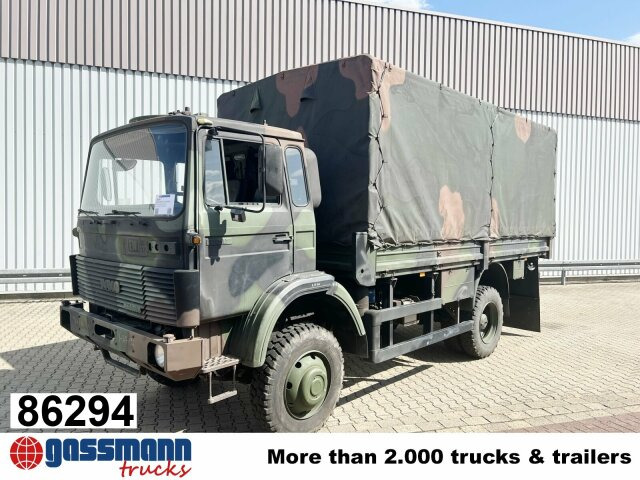Iveco 110-17 AW 4x4, Ex-, Küche - משאית צד נופל/ שטוחה: תמונה 1 Iveco 110-17 AW 4x4, Ex-, Küche - משאית צד נופל/ שטוחה: תמונה 1