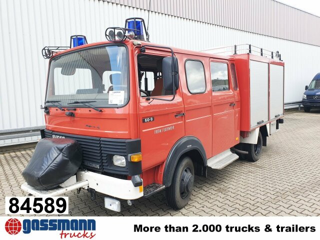 Iveco 60-9A Doka 4x2, LF8 - משאית אש: תמונה 1 Iveco 60-9A Doka 4x2, LF8 - משאית אש: תמונה 1