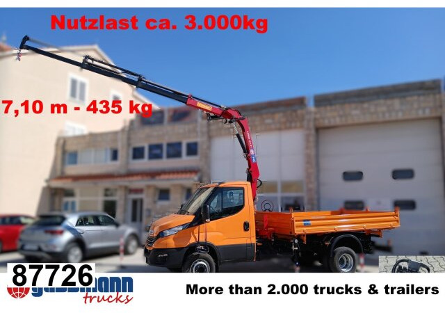 Iveco Daily 70C18H 4x2 mit Kran HMF 340-K3, Funk - מזהיר, משאית מנוף: תמונה 1 Iveco Daily 70C18H 4x2 mit Kran HMF 340-K3, Funk - מזהיר, משאית מנוף: תמונה 1