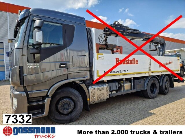 Iveco Stralis AS260S46Y 6x2, Retarder, Lenk-/Liftachse - משאית עם שלדת תא: תמונה 1 Iveco Stralis AS260S46Y 6x2, Retarder, Lenk-/Liftachse - משאית עם שלדת תא: תמונה 1