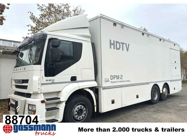 Iveco Stralis AT260S42Y/FS 6x2, Übertragungswagen - משאית תיבה: תמונה 1 Iveco Stralis AT260S42Y/FS 6x2, Übertragungswagen - משאית תיבה: תמונה 1