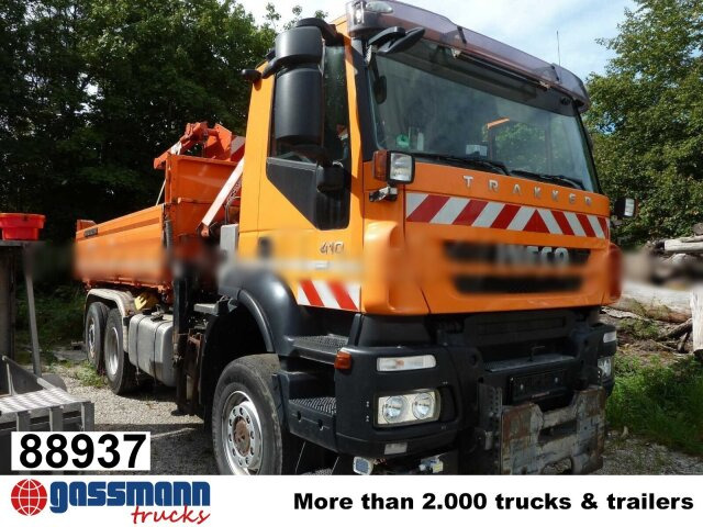 Iveco Trakker AD260T41WY/PS 6x4-4, EEV, - מזהיר, משאית מנוף: תמונה 1 Iveco Trakker AD260T41WY/PS 6x4-4, EEV, - מזהיר, משאית מנוף: תמונה 1