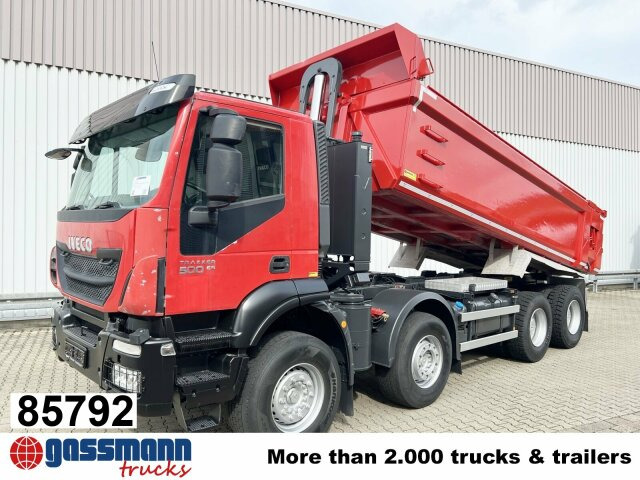 Iveco Trakker AD410T50 8x4, Stahlmulde ca. 16m³, - מזהיר: תמונה 1 Iveco Trakker AD410T50 8x4, Stahlmulde ca. 16m³, - מזהיר: תמונה 1