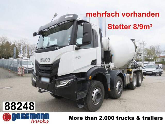 Iveco X-Way AD360X40BZ 8x4, Stetter Betonmischer ca. - משאית מערבלת בטון: תמונה 1 Iveco X-Way AD360X40BZ 8x4, Stetter Betonmischer ca. - משאית מערבלת בטון: תמונה 1