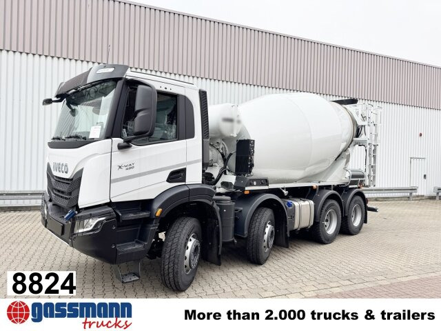 Iveco X-Way AD360X42BZ 8x4, Karrena 9/10m³ - משאית מערבלת בטון: תמונה 1 Iveco X-Way AD360X42BZ 8x4, Karrena 9/10m³ - משאית מערבלת בטון: תמונה 1