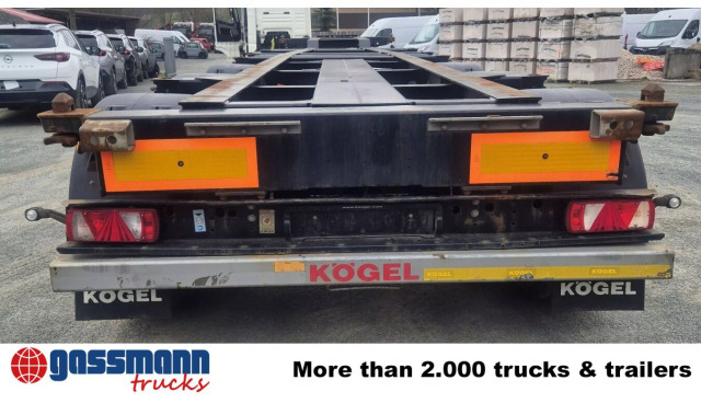 Kögel Port 45 Simplex, Container-Chassis, - סמיטריילר מוביל מכולות/ החלפת גוף: תמונה 2 Kögel Port 45 Simplex, Container-Chassis, - סמיטריילר מוביל מכולות/ החלפת גוף: תמונה 2