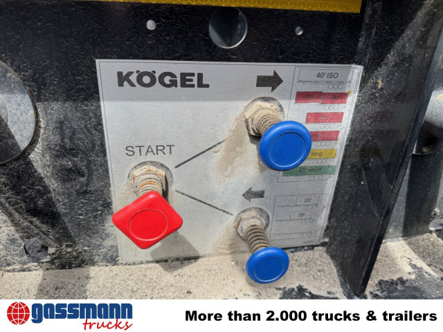 Kögel Port 45 Simplex, Container-Chassis, - סמיטריילר מוביל מכולות/ החלפת גוף: תמונה 4 Kögel Port 45 Simplex, Container-Chassis, - סמיטריילר מוביל מכולות/ החלפת גוף: תמונה 4