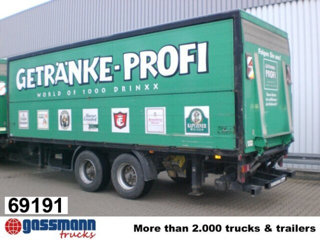 Kögel ZFHB 18, Böse Getränkekoffer, BÄR LBW - קרון נגרר בתיבה סגורה: תמונה 1 Kögel ZFHB 18, Böse Getränkekoffer, BÄR LBW - קרון נגרר בתיבה סגורה: תמונה 1