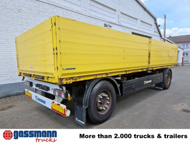 Krone AZP 18 Baustoffanhänger, 5x VORHANDEN! - קרון נגרר צד נופל/ שטוח: תמונה 3 Krone AZP 18 Baustoffanhänger, 5x VORHANDEN! - קרון נגרר צד נופל/ שטוח: תמונה 3