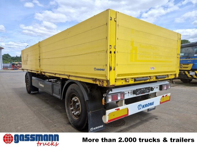 Krone AZP 18 Baustoffanhänger, 5x VORHANDEN! - קרון נגרר צד נופל/ שטוח: תמונה 2 Krone AZP 18 Baustoffanhänger, 5x VORHANDEN! - קרון נגרר צד נופל/ שטוח: תמונה 2