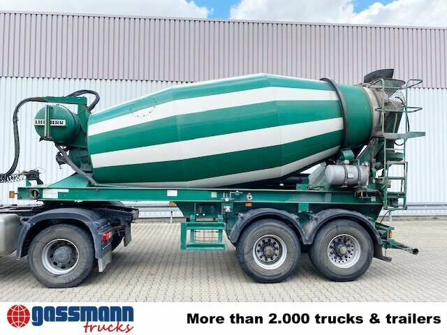 מערבל בטון סמיטרליילר LIEBHERR Betonmischer ca. 10m³, 6x Vorhanden!: תמונה 6