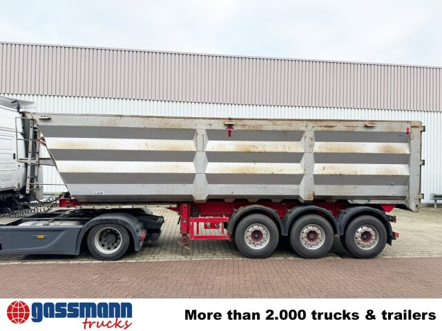 LÜCK SKF 35, Stahlmulde ca. 37m³, Liftachse - סמיטריילר עם מזהיר: תמונה 4 LÜCK SKF 35, Stahlmulde ca. 37m³, Liftachse - סמיטריילר עם מזהיר: תמונה 4