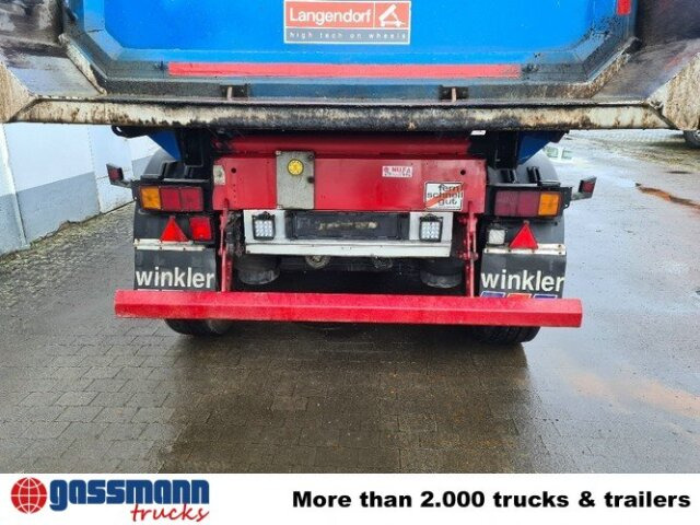 סמיטריילר עם מזהיר Langendorf Langendorf SKA 24/31, Thermo Kastenalumulde 25: תמונה 10