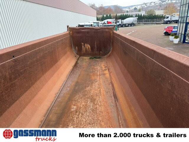 סמיטריילר עם מזהיר Langendorf SKA-HS 18/27, Stahlmulde ca. 24m³: תמונה 9
