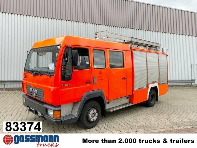 MAN 10.224 LC 4x2 BB Doka, TLF16/12, 6-Zylinder - משאית אש: תמונה 1 MAN 10.224 LC 4x2 BB Doka, TLF16/12, 6-Zylinder - משאית אש: תמונה 1