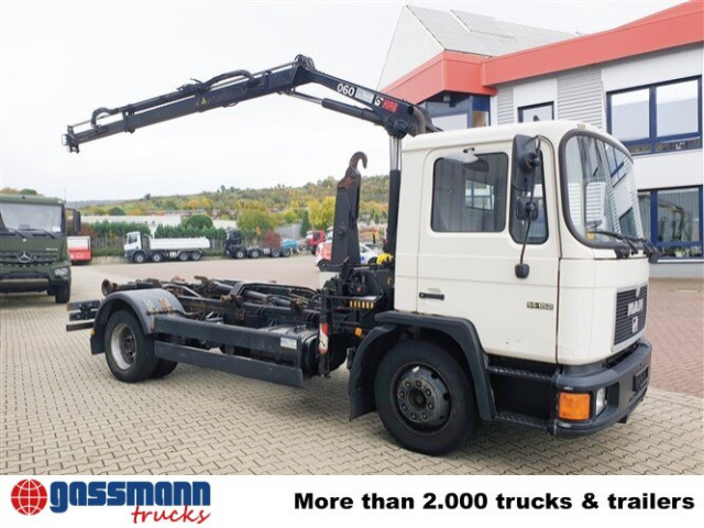 MAN 14.152 F 4x2 BB mit Kran Hiab 060-2 - משאית הרמת וו, משאית מנוף: תמונה 2 MAN 14.152 F 4x2 BB mit Kran Hiab 060-2 - משאית הרמת וו, משאית מנוף: תמונה 2