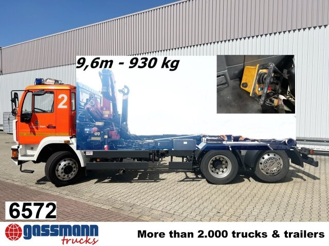 MAN 25/18.284 6x2-4 LL,Kran HMF 1113 K3, Funk, - משאית הרמת וו, משאית מנוף: תמונה 1 MAN 25/18.284 6x2-4 LL,Kran HMF 1113 K3, Funk, - משאית הרמת וו, משאית מנוף: תמונה 1