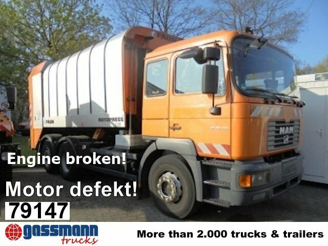 MAN 26.314 6x2 - משאית אשפה: תמונה 1 MAN 26.314 6x2 - משאית אשפה: תמונה 1