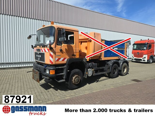 MAN F10 26.272 6x6, F90 - משאית עם שלדת תא: תמונה 1 MAN F10 26.272 6x6, F90 - משאית עם שלדת תא: תמונה 1