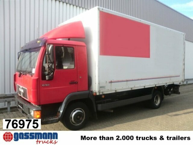 MAN L35 10.163 4x2 - משאית תיבה: תמונה 1 MAN L35 10.163 4x2 - משאית תיבה: תמונה 1